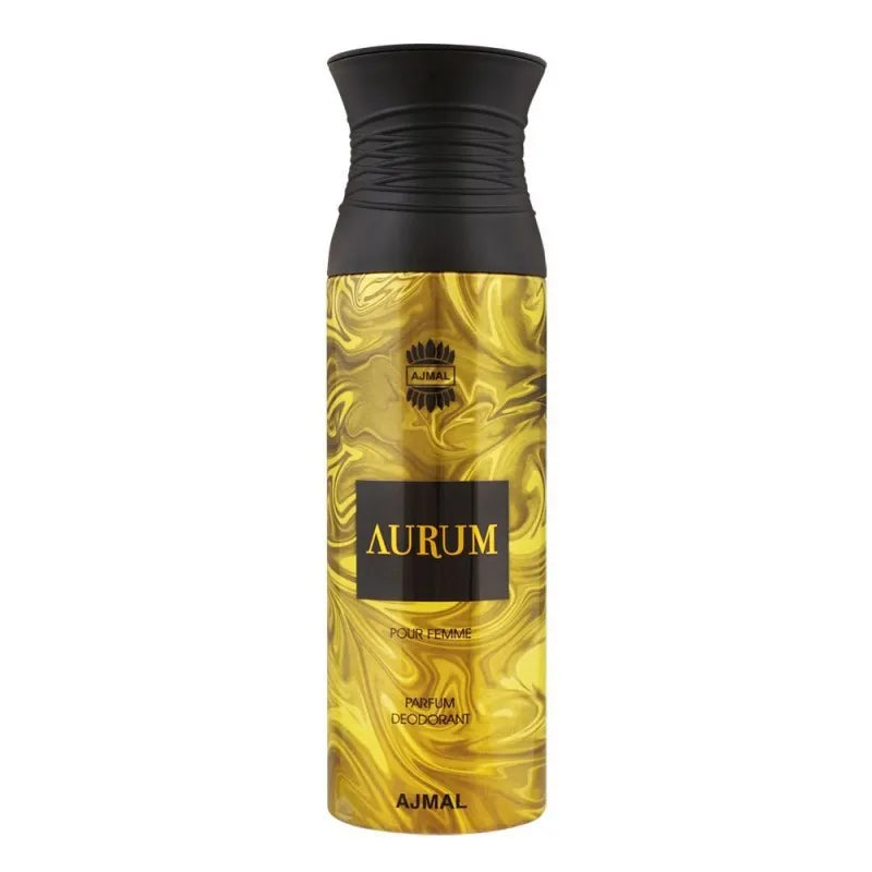 ajmal aurum pour femme deodorant, 200ml main image