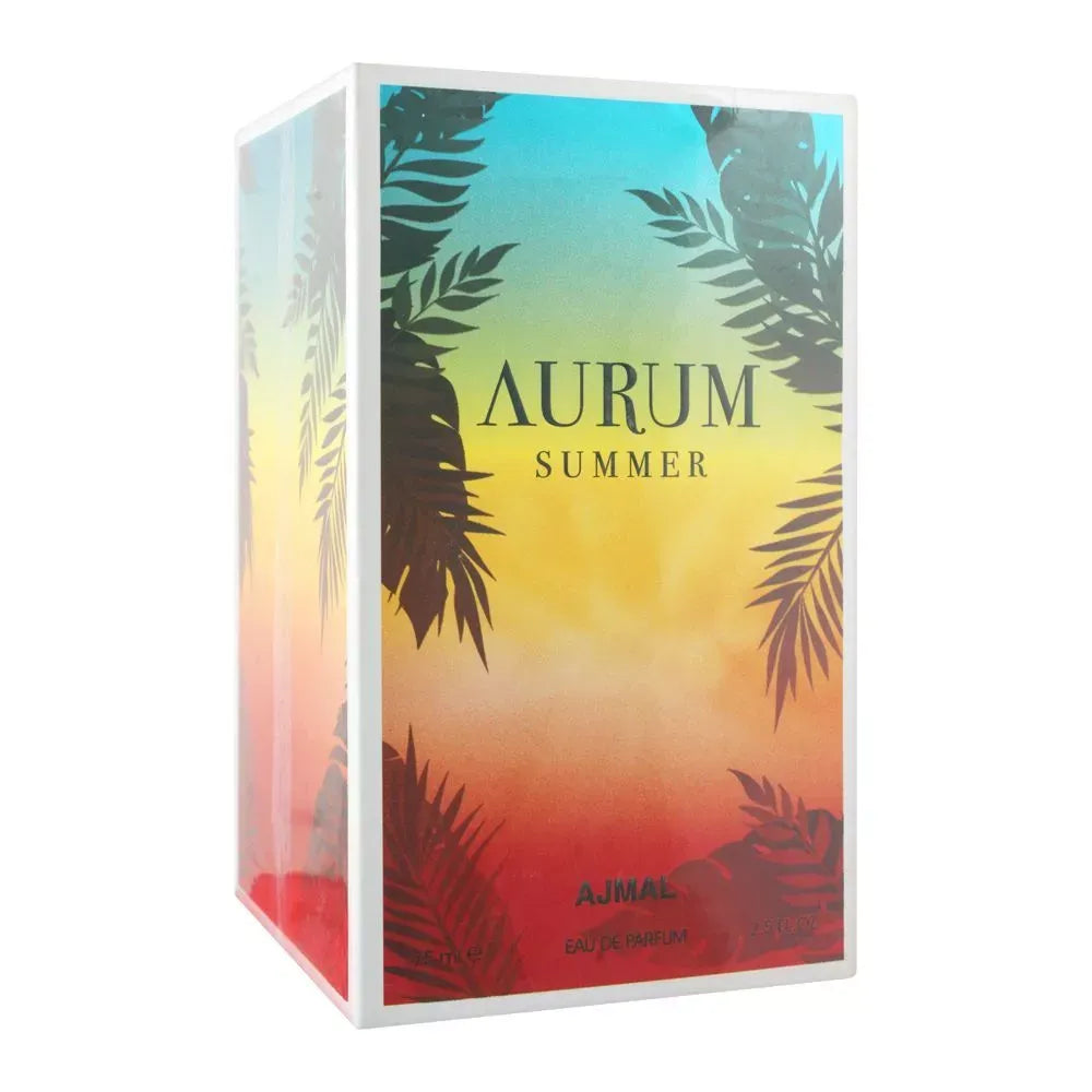 ajmal aurum summer eau de parfum, fragrance for women, 75ml image2