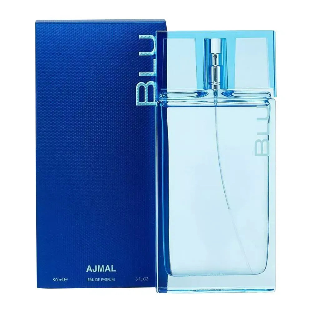 ajmal blu eau de parfum, for men, 90ml main image