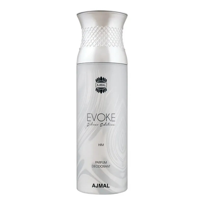 ajmal evoke silver edition him deodorant, 200ml main image