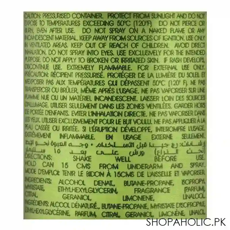 ajmal sacrifice ii for him deodorant, 200ml image3