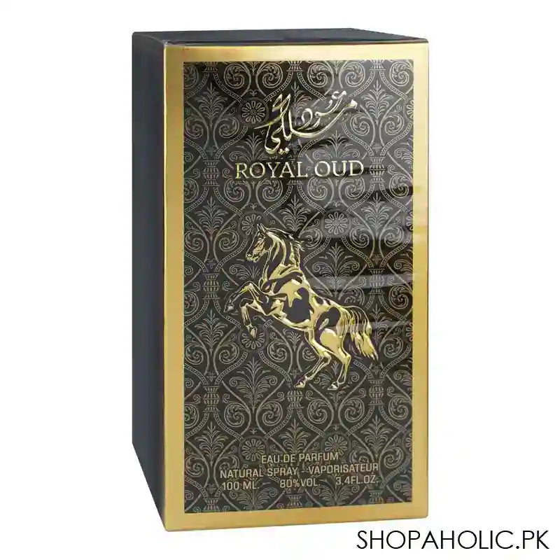 Al-Qamar Royal Oud, Eau de Parfum, For Men & Women, 100ml - Image 3