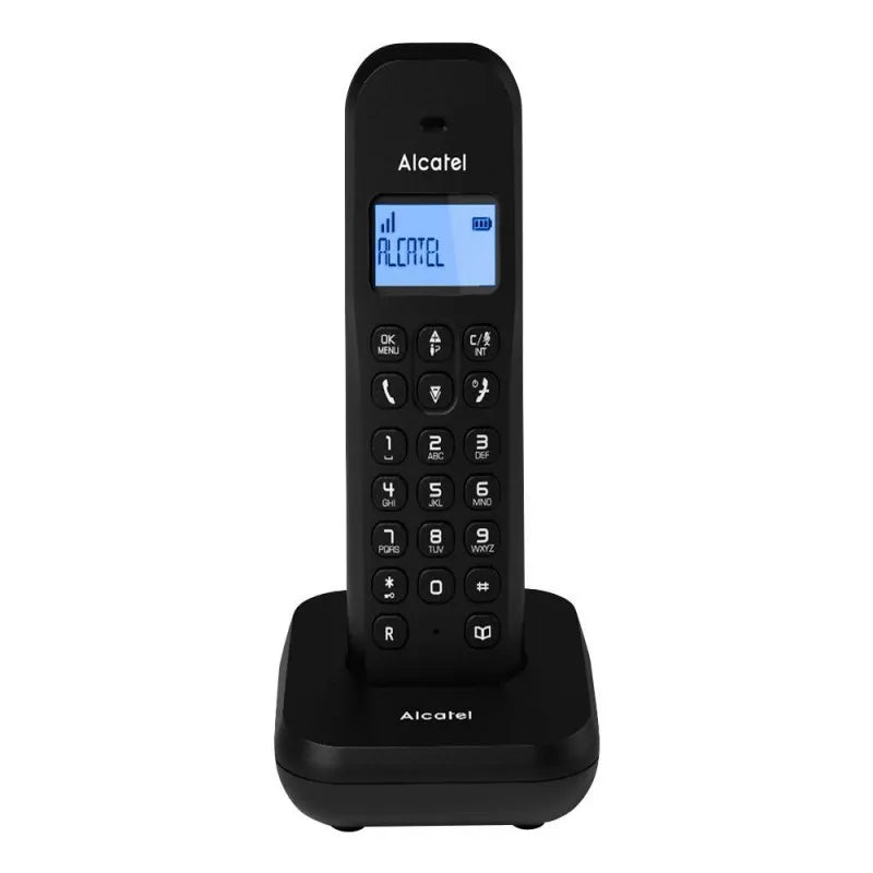 alcatel corded telephone e155, black main image