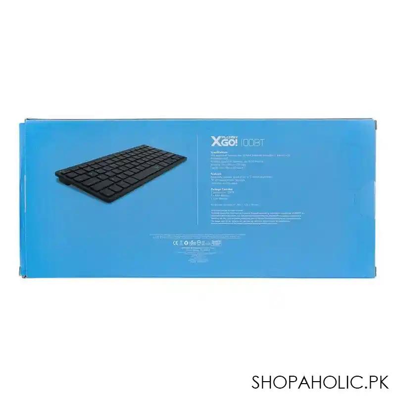 alcatroz xplorer go 100bt wireless keyboard, black image3