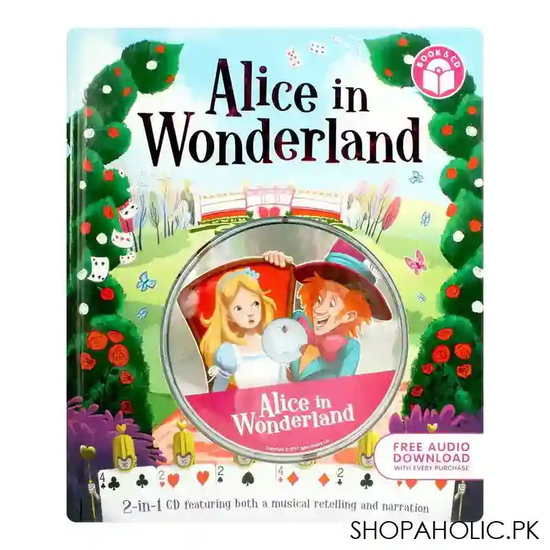 Alice In Wonderland Book With CD - Image 3