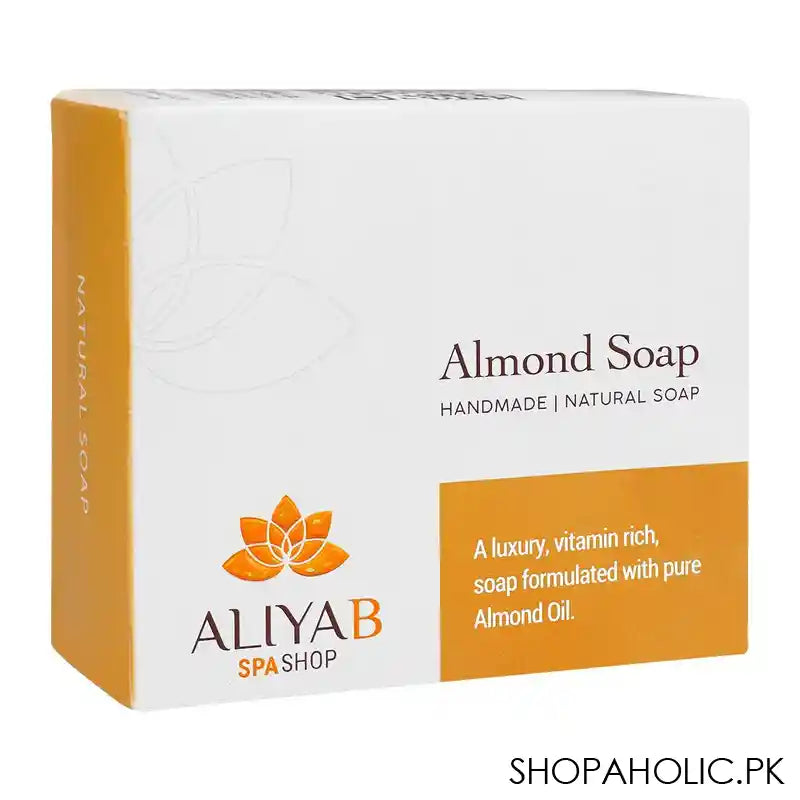 Aliya B Spa Shop Almond Soap, 100g - Main Image