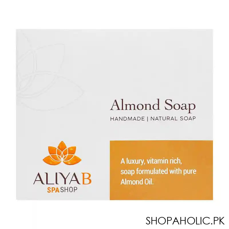 Aliya B Spa Shop Almond Soap, 100g - Image 4