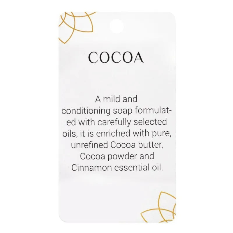 aliya b spa shop cocoa soap, handmade, 125g image2