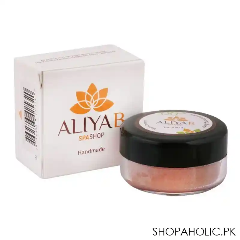 aliya b spa shop warm cinnamon lip balm, handmade, 10g main image