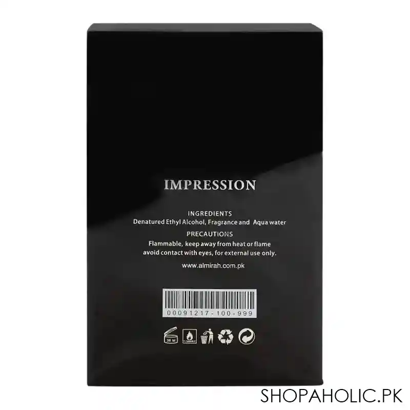 almirah impression eau de parfum, for men perfume, 100ml image3