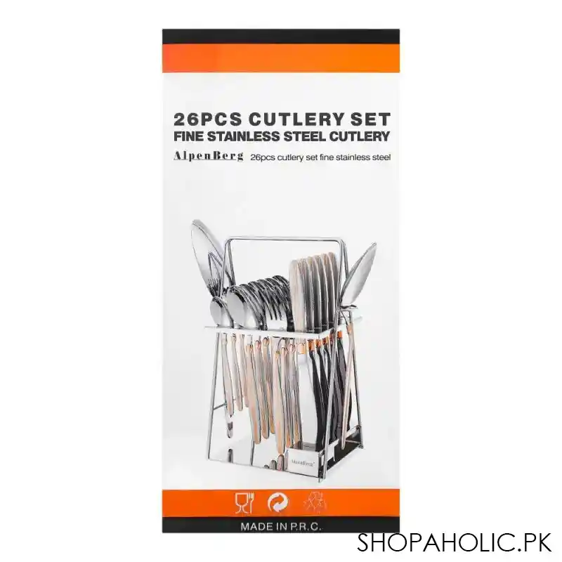 alpen berg cutlery set, 26 pack, qq125 image3