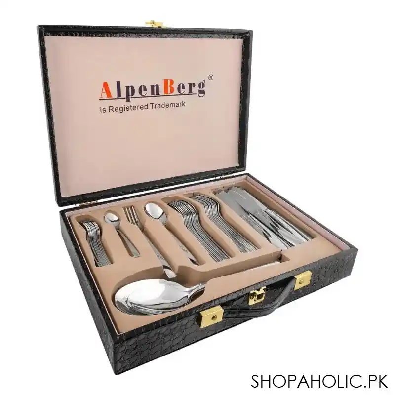 alpen berg cutlery set, 52 pack, ss100 main image