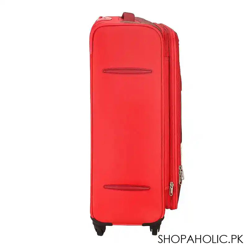 American Tourister Marina 4W Spinner Trolley Bag, 57x41x25 cm, Red - Image 4