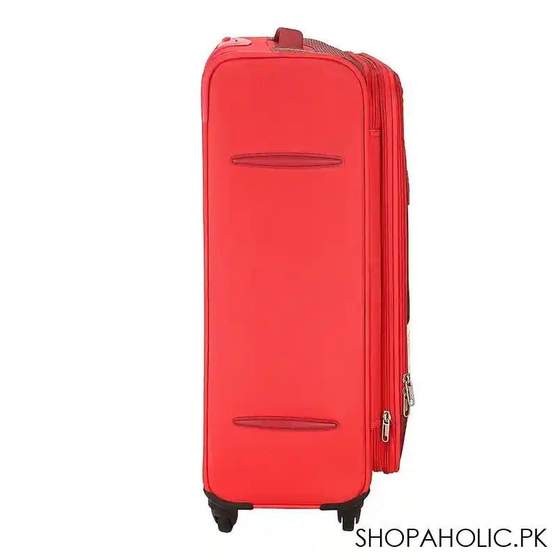 American Tourister Marina 4W Spinner Trolley Bag, 70x46x29.5 cm, Red - Image 4