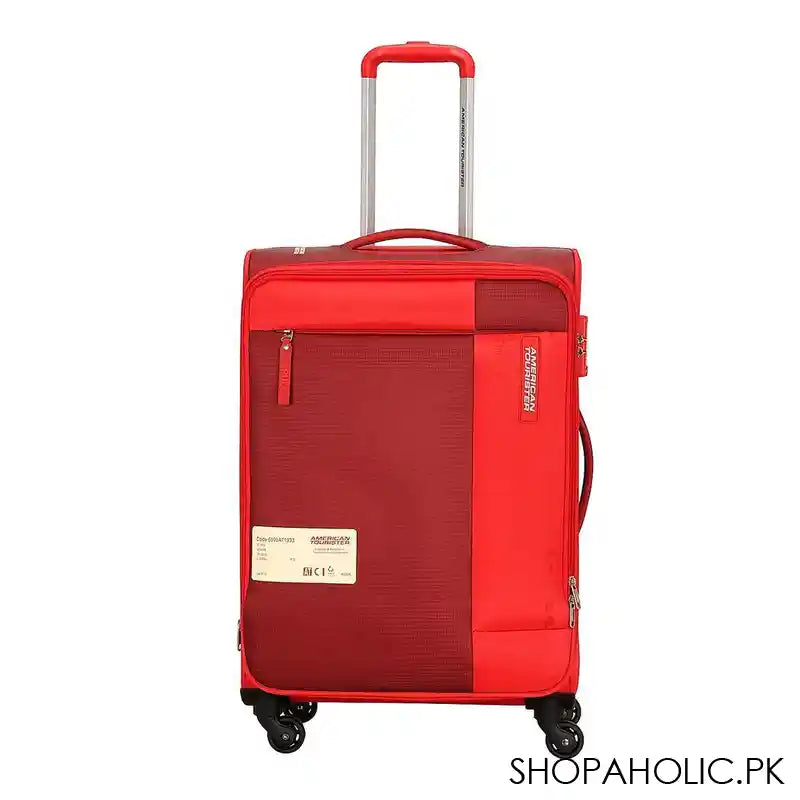 American Tourister Marina 4W Spinner Trolley Bag, 81x51x33.5cm, Red - Image 4