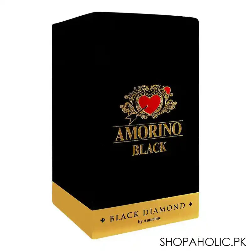 Amorino Black Diamond, Eau de Parfum, For Men & Women, 100ml - Image 2