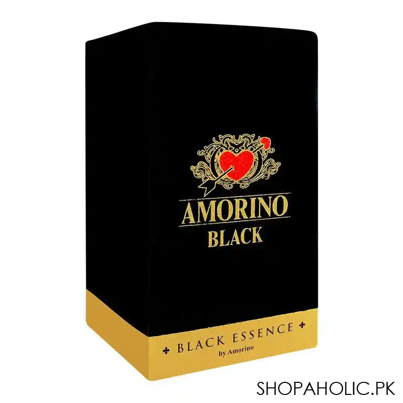 Amorino Black Essence, Eau de Parfum, For Men & Women, 100ml - Image 2