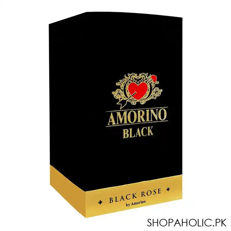 Amorino Black Rose, Eau de Parfum, For Men & Women, 100ml - Image 3