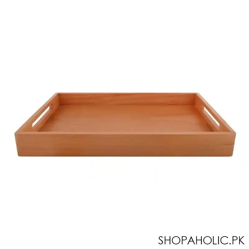 amwares beech wood all wood tray small, 12x8 inches, 009034 main image