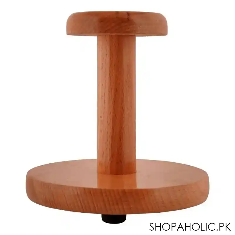 amwares beech wood tissue roll stand small, 009023 main image