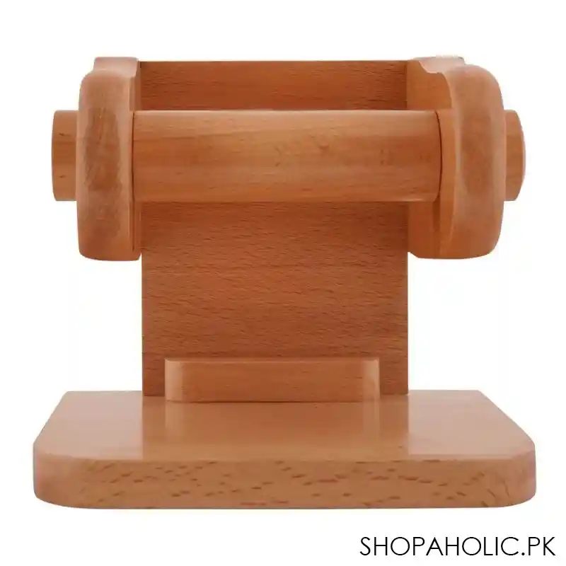 amwares beech wood wall tissue stand small, 009021 main image