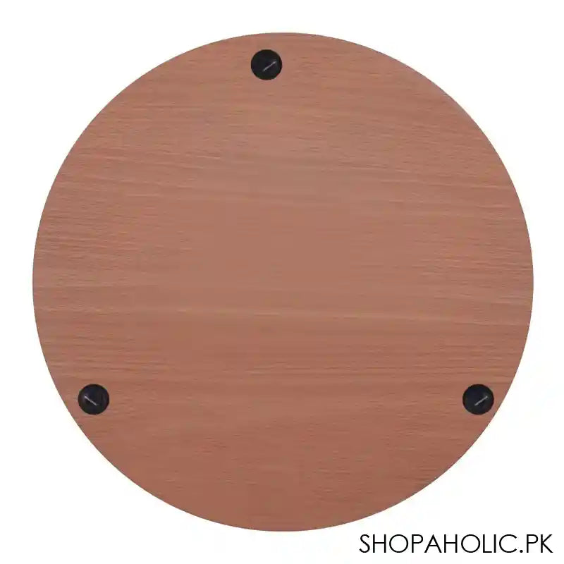 Amwares Mango Wood Round Board Laminated Formite White, 11 Inches, 006001 - Image 2