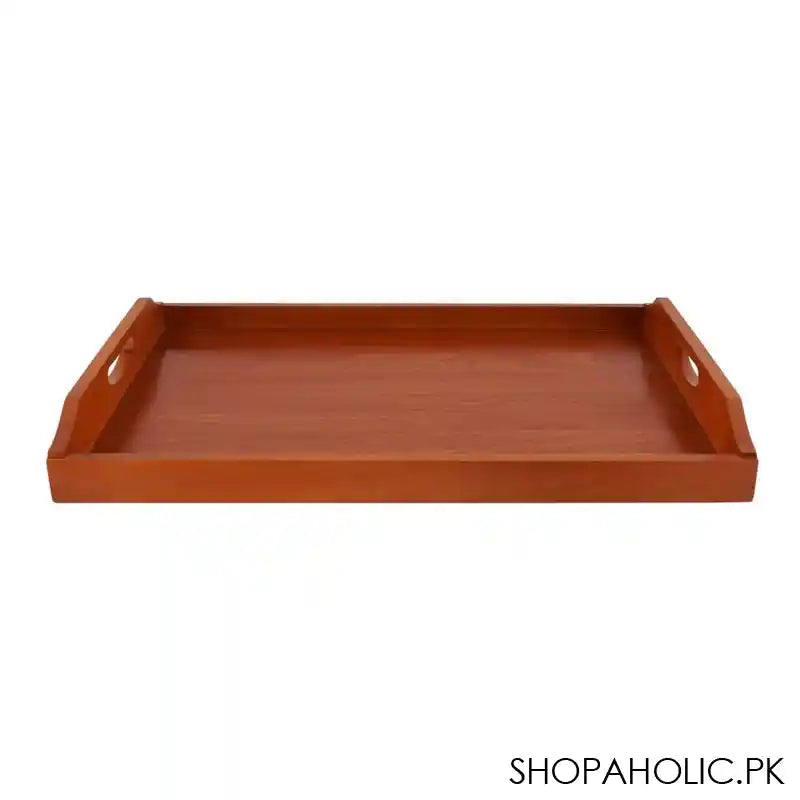 Amwares Mango Wood Wooden Tray, Ex-Large, 18x13 Inches, 009015 - Main Image