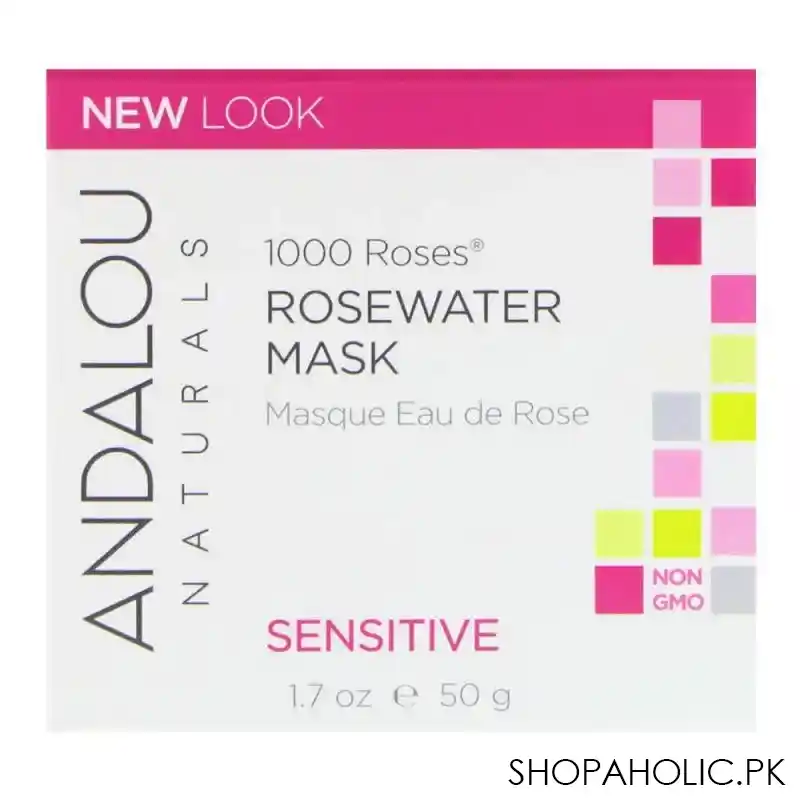 andalou 1000 roses rosewater mask 50ml image2