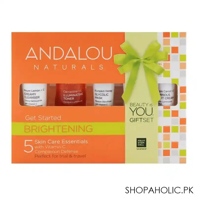 andalou get started brightening kit main image