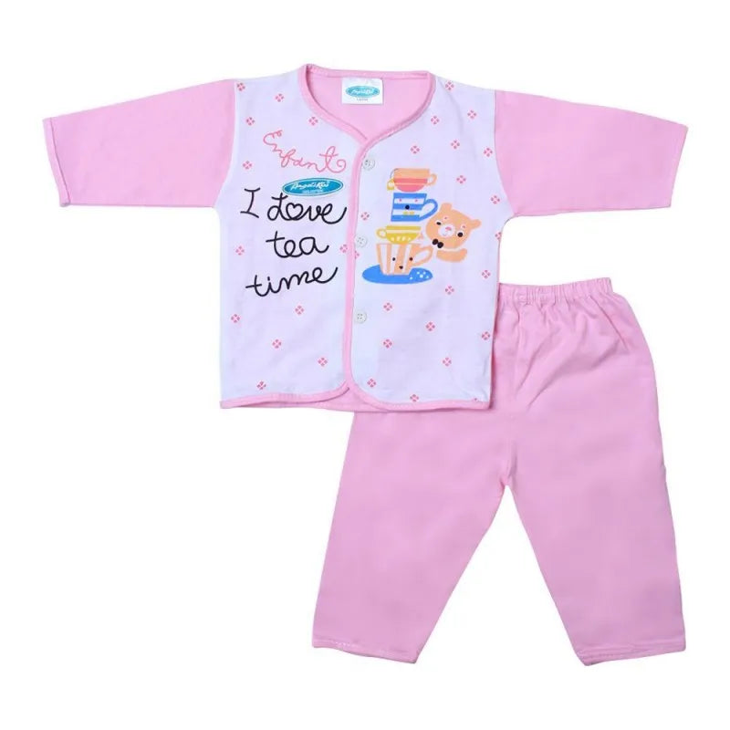 angel's kiss baby suit, large, pink main image