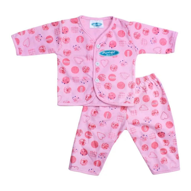 angel's kiss baby suit, newborn, pink main image