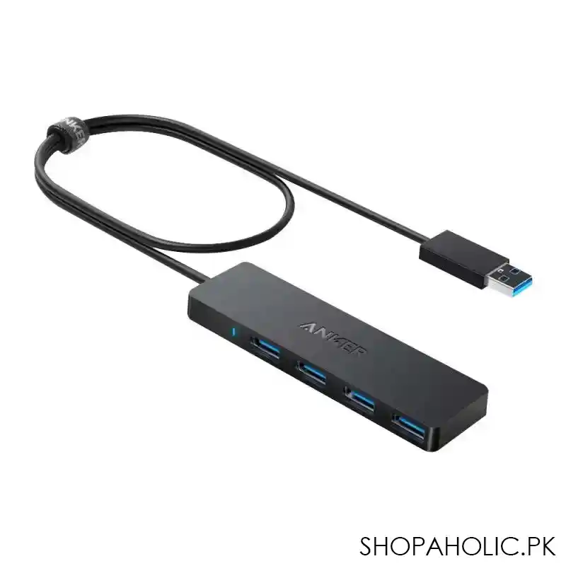 anker premium usb c hub, 5 ports, grey, a83310a1 main image