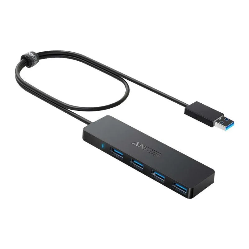 anker premium usb c hub, 5 ports, grey, a83310a1 main image