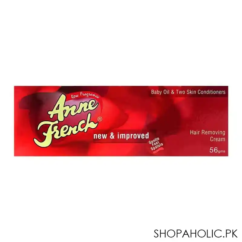 anne french rose fragrance hair removing cream tube 56gm image2