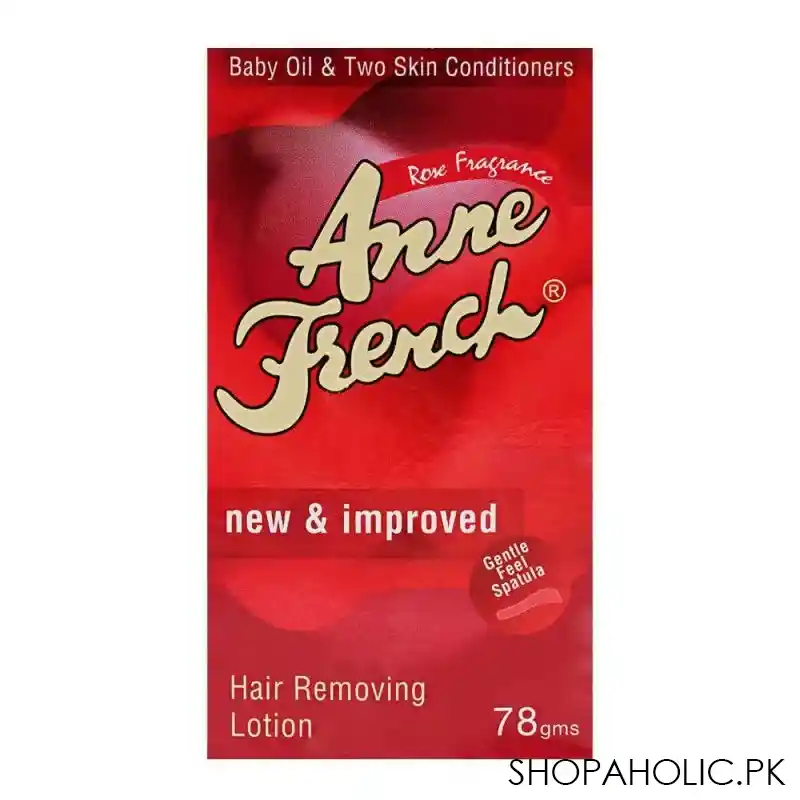 anne french rose fragrance hair removing lotion 78gm image2