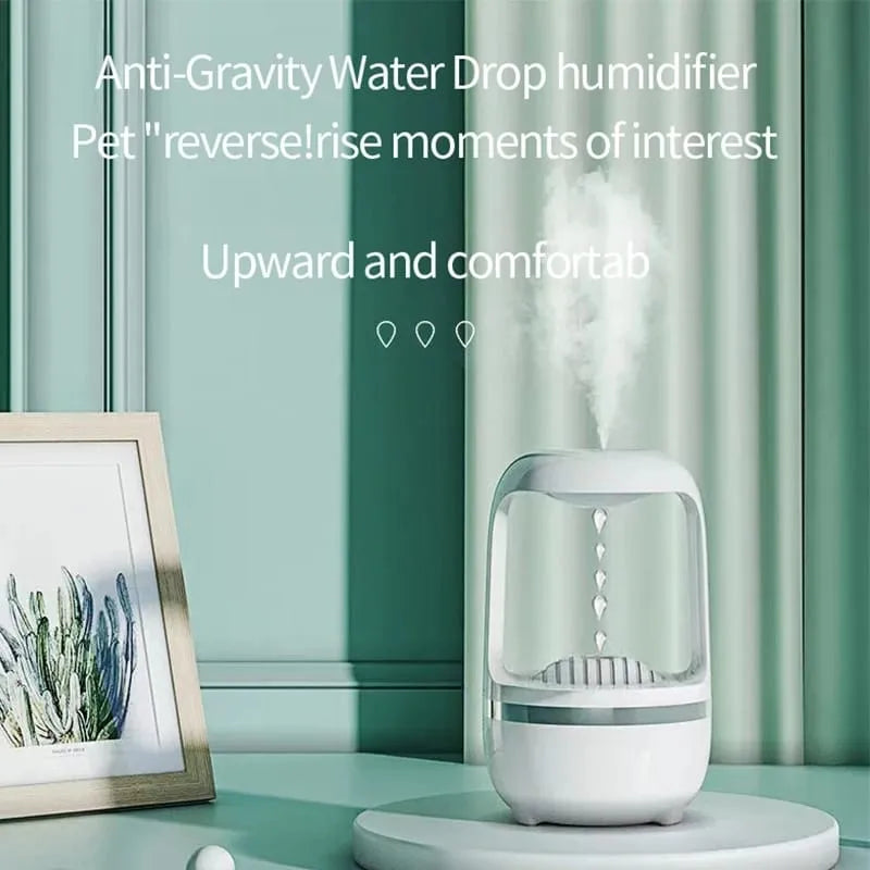 anti gravity water droplets air humidifier main image