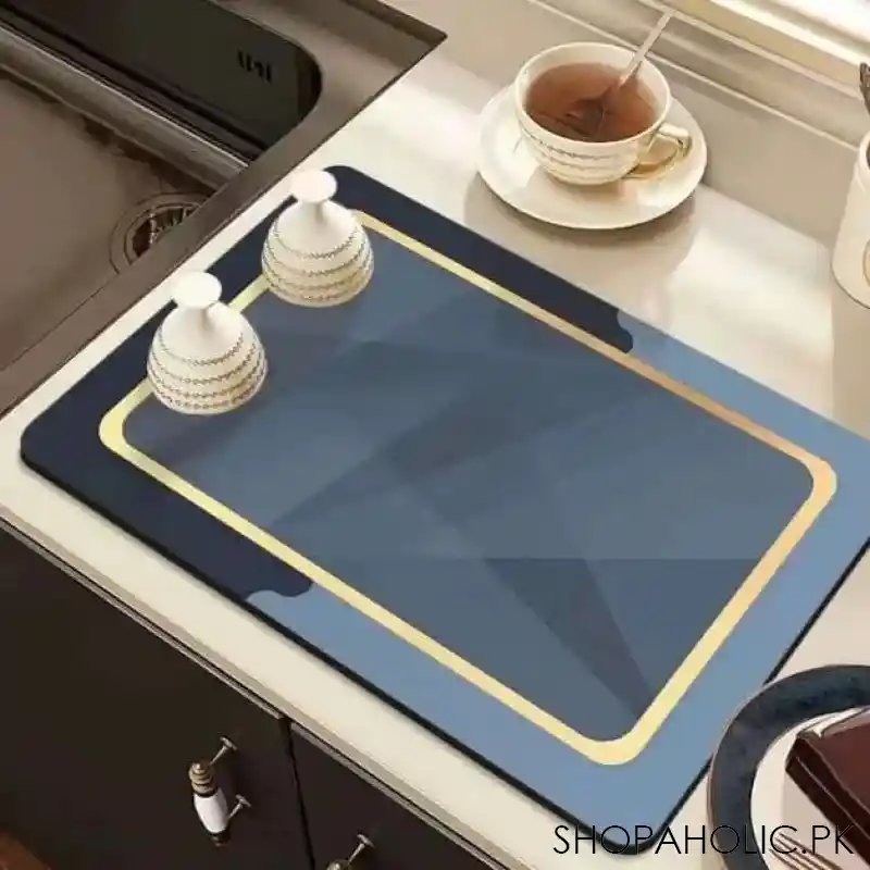 anti slip dish drying mat main image