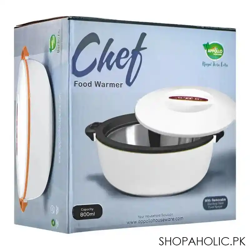 appollo chef hot pot, small, brown, 800ml main image