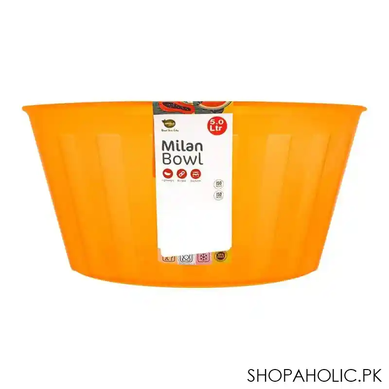 appollo milan bowl, orange, 5 liters main image