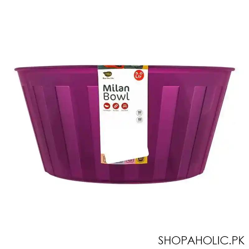 appollo milan bowl, purple, 5 liters main image