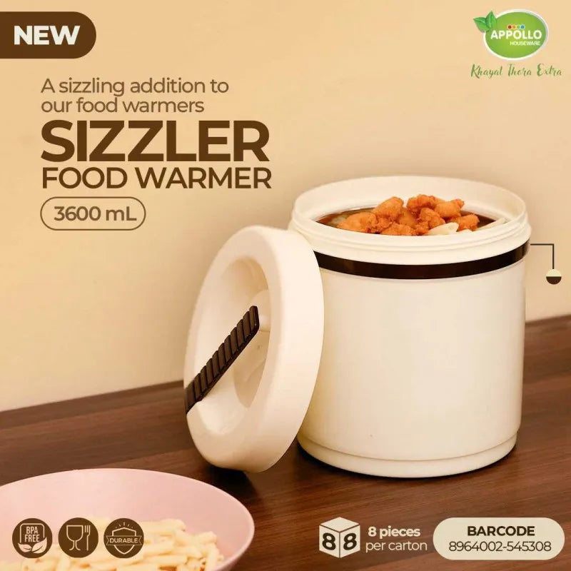 appollo sizzler food warmer main image