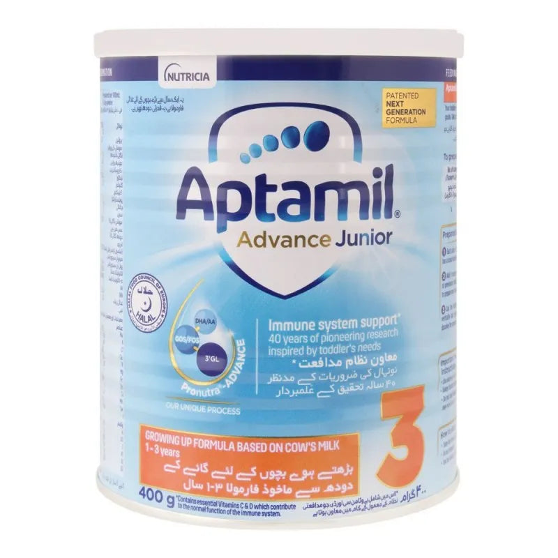 aptamil advance junior no. 3, growing up formula, 1 3 years, 400g main image