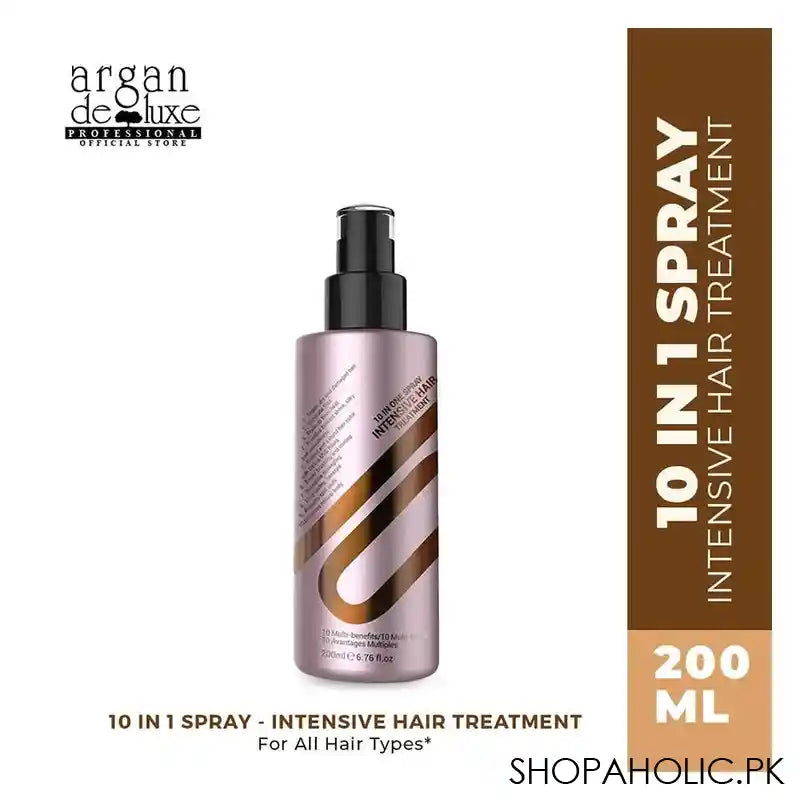 Argan De Luxe 10 In One Intensive Hair Treatment Spray, 200ml - Image 5