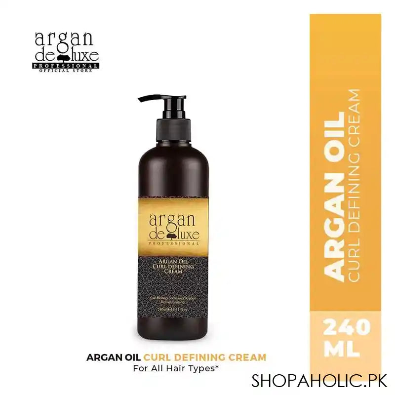 Argan De Luxe Argan Oil Curl Defining Cream, 240ml - Main Image