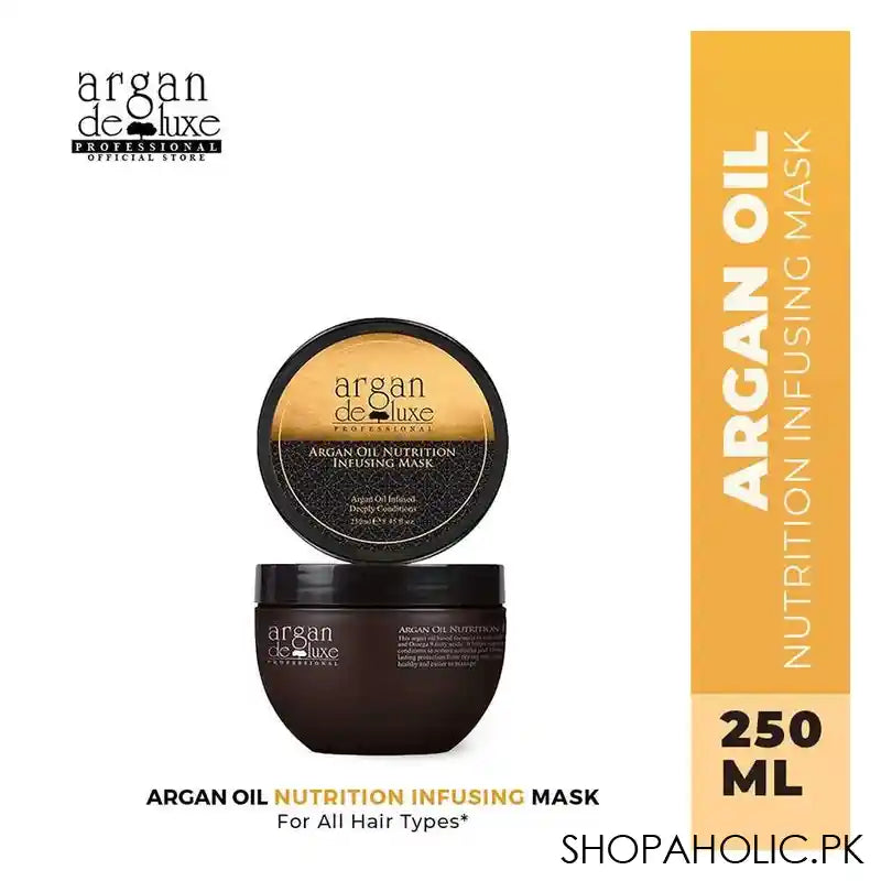 Argan De Luxe Argan Oil Nutrition Infusing Mask, 250ml - Main Image