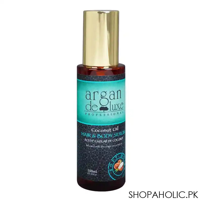 Argan De Luxe Coconut Oil Hair & Body Serum, 100ml - Main Image