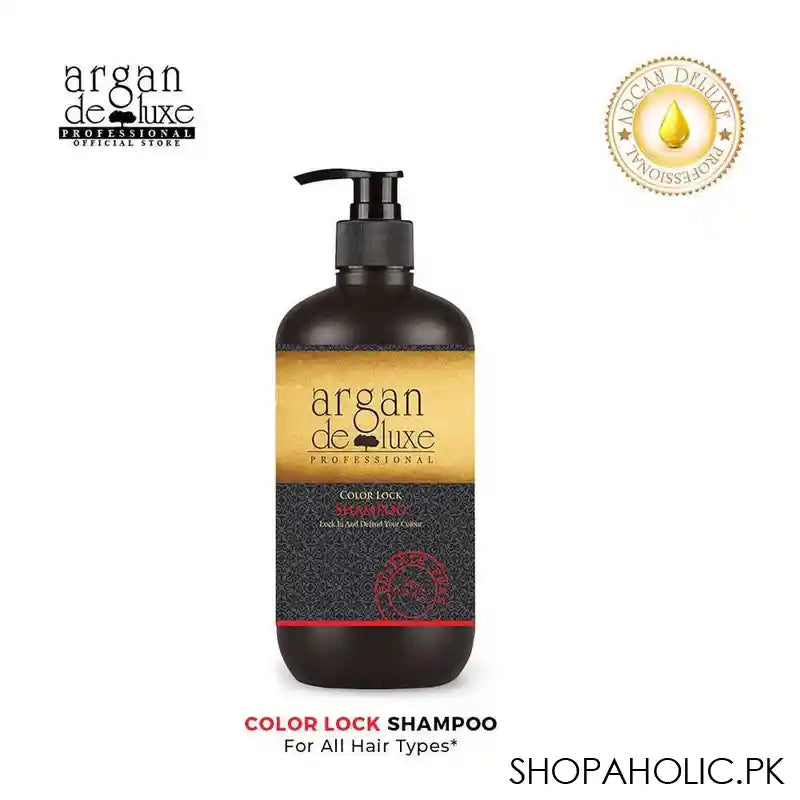 Argan De Luxe Color Lock Shampoo, 300ml - Image 6