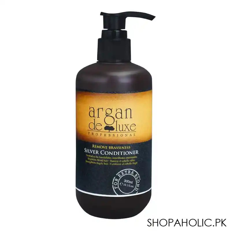 Argan De Luxe Remove Brassiness Silver Conditioner, 300ml - Main Image