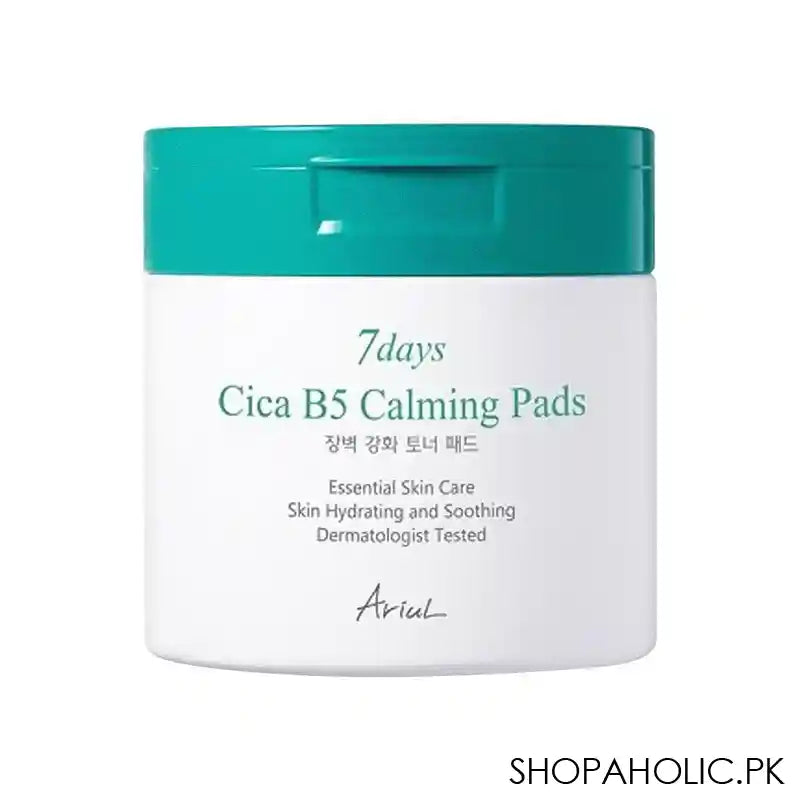 Ariul 7 Days Cica B5 Calming 100-Pads, 135ml - Main Image