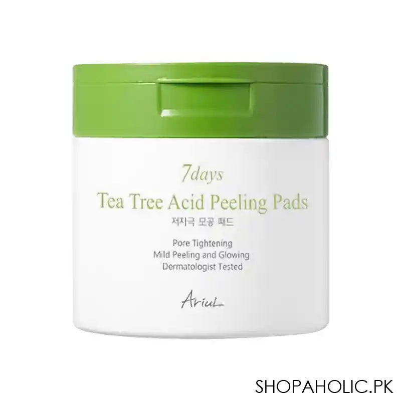 Ariul 7 Days Tea Tree Acid Peeling Pads, 70-Pack, 150ml - Main Image